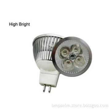 High Power 4W IP20 50mm * 51mm 2600 - 3700K .Aluminium Allo
